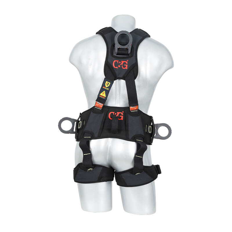 FA50608-ArcD -5掛點(diǎn)6調(diào)節(jié)點(diǎn)全身式安全帶-絕緣防電弧
