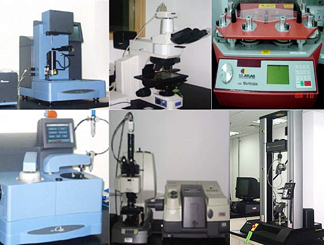 上海誠格與杜邦中國研發(fā)中心相關(guān)測試設(shè)備、可試驗項目