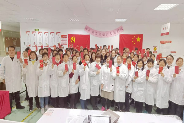 “有組織，就有溫暖”誠格黨支部節(jié)后工廠慰問